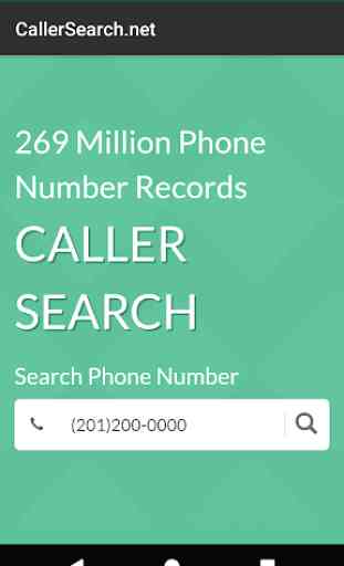 CallerSearch.net - Reverse Phone Lookup App 1