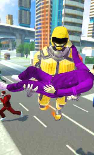 Captain Robot Super Speed Hero Game 3