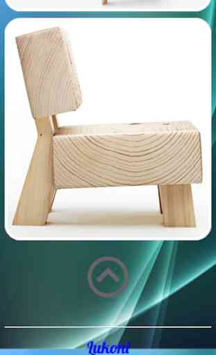 Design di sedie in legno 1