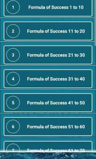Formula of Success 2