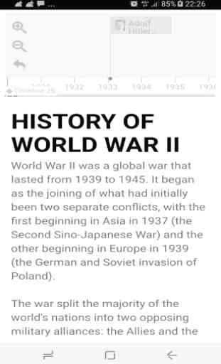 History Timeline Of World War 2 1