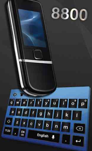 Keyboard for 8800 Nokia Arte Black Style 1