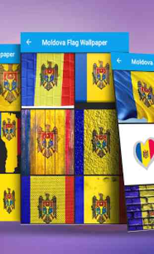 Moldova Flag Wallpaper 3