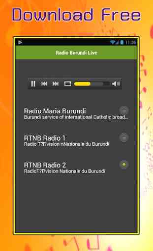 Radio Burundi Live 1