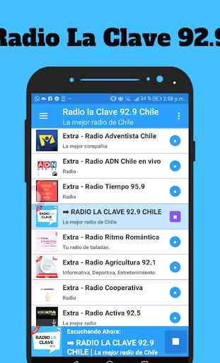 Radio la Clave 92.9 Chile 2