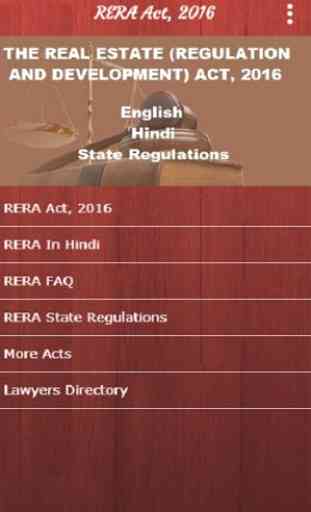 RERA - Real Estate Regulation Act (English/Hindi) 1