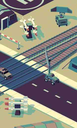 Retro railroad crossing - Ultimate train sim 2