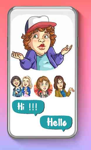 Stranger Things 3 Wastickerapps 4