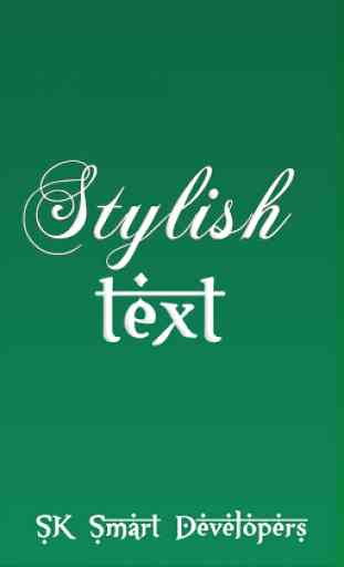 Stylish Text Tools 1
