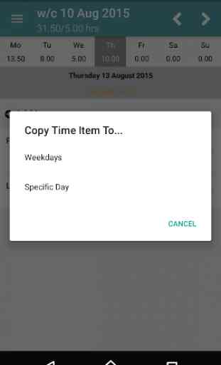 Timesheet and Expenses 1.0.0 3