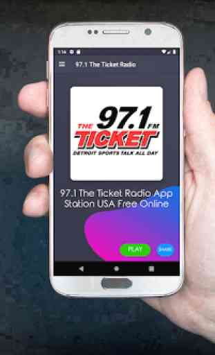 97.1 The Ticket Radio App Station USA Free Online 1