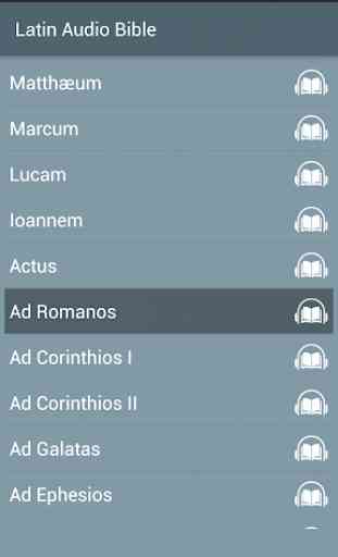 Audio Bible in Latin free without internet 2