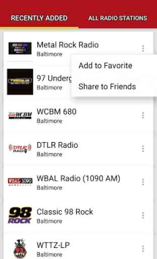 Baltimore Radio Stations - Maryland, USA 2
