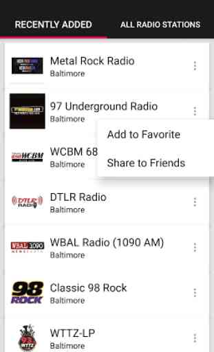 Baltimore Radio Stations - Maryland, USA 2