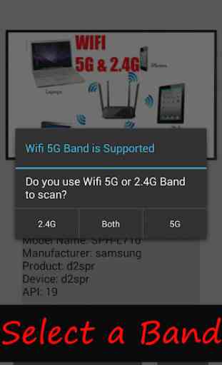 Banda WiFi 5G 2