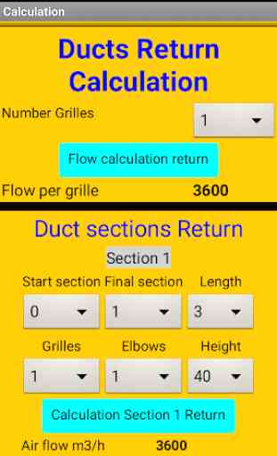 Calculation of Air Ducts PRO 2