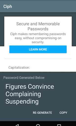 Ciph - XKCD Passwords 4
