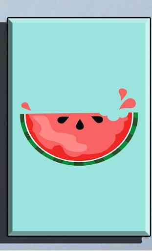 Cute Watermelon Wallpaper 4