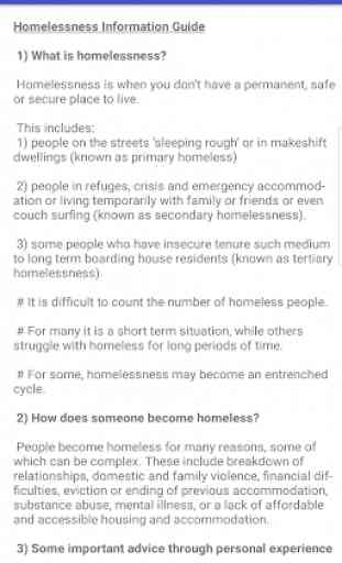 Homelessness Australia 1