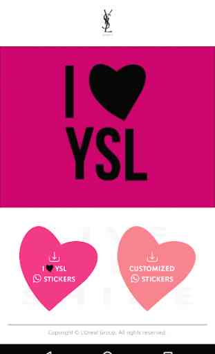 I LOVE YSL HK 1