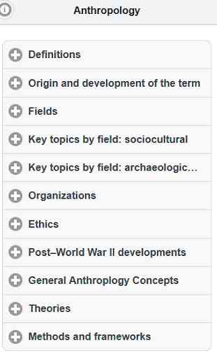 Introduction to Anthropology 1