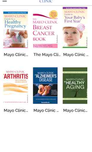Mayo Clinic Books 3