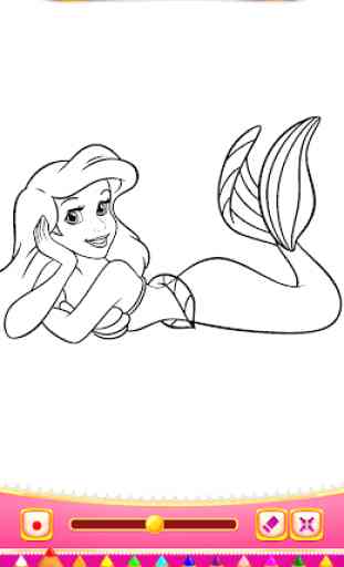 Mermaid Coloring Book & Drawing Book 4