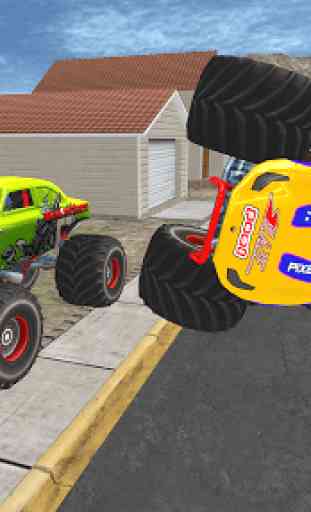Real Monster Truck Cop Chase 3