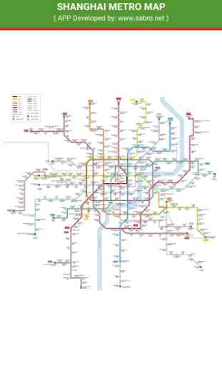 Shanghai Metro Map Offline 2
