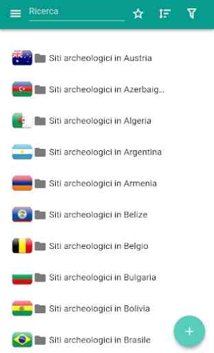 Siti archeologici nei paesi 1