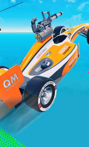 Top Speed Formula Car Stunts Robot Transform Games 2