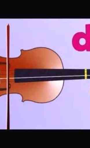 Tutorials learn to play violin 3