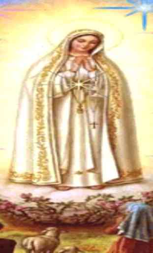 Virgen De Fatima Linda Fondo Animado 4