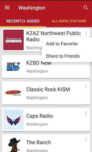 Washington Radio Stations 1