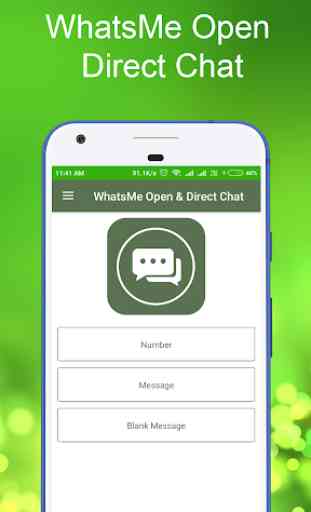 WhatsMe Open & Direct Chat 1