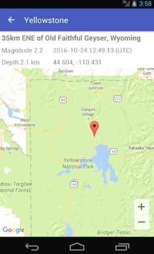 Yellowstone Caldera Monitor 4
