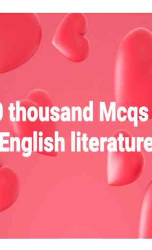 20 thousand Mcqs of English literature 1