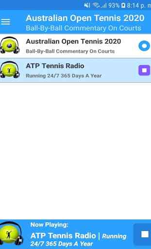 Australian Open Tennis 2020 Radio Live App Free 2