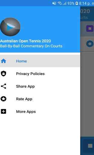 Australian Open Tennis 2020 Radio Live App Free 3