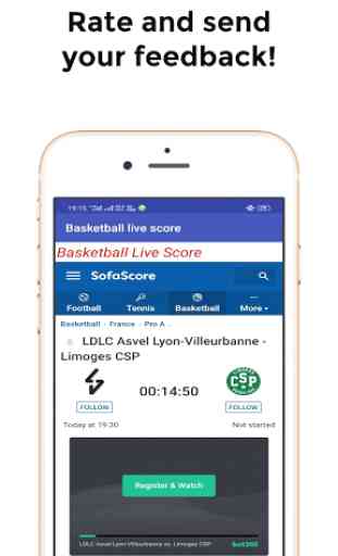 Basketball Live Score & News 4
