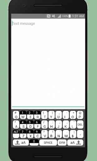 Blackberry Curve Keyboard 1