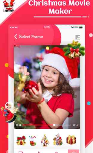 Christmas Video Movie Maker with Music 4