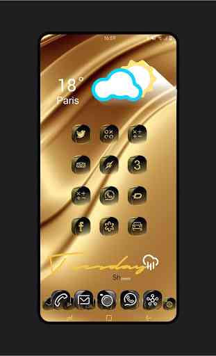 Gold - Icon Pack exclusive theme 4