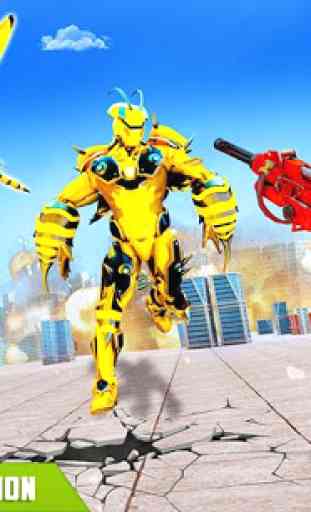 l'ape volante fa battaglia robotica: giochi robot 1