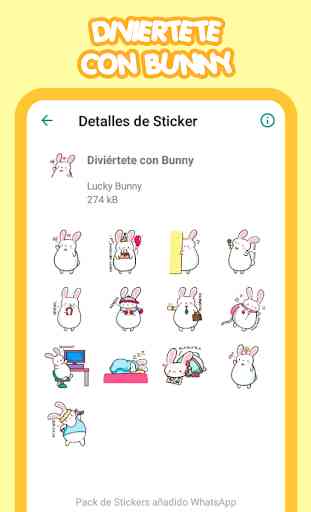 Lucky Bunny Stickers 4