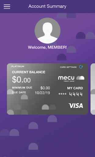 MECU Cards App 2