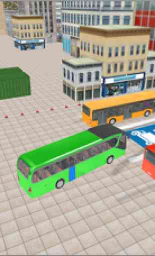 Moderno Autobus Parcheggio Avv 4