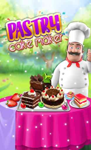 Pastry Cake Maker Paradise - My Kitchen Mania 1