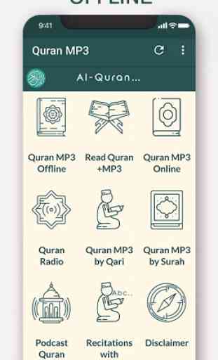 Quran MP3 OFFLINE 30 Juz 180 Reciters 1
