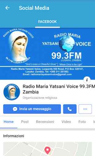 Radio Maria Zambia Yatsani Voice 3